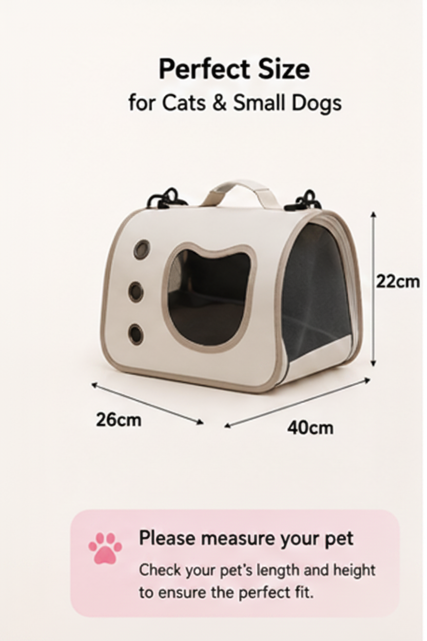 HappyCarry™ Foldable Pet Travel Carrier