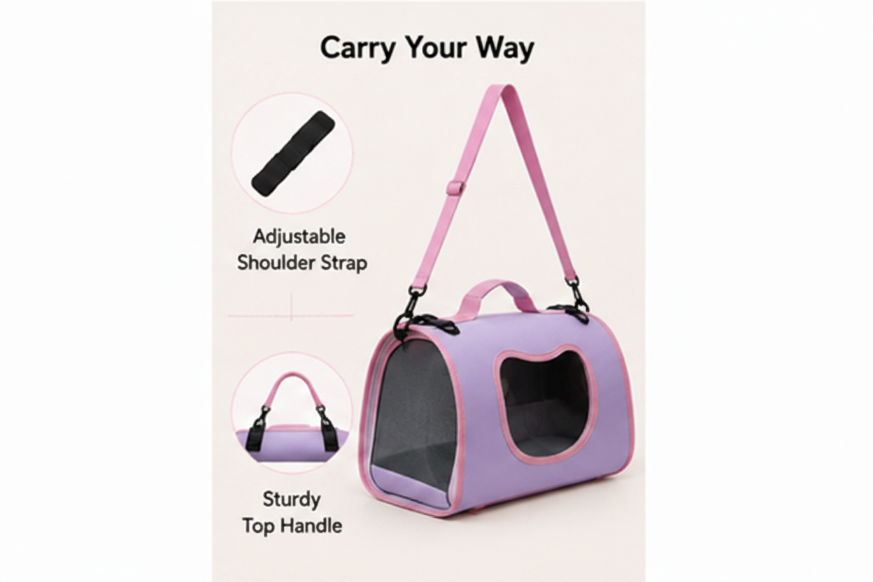 HappyCarry™ Foldable Pet Travel Carrier