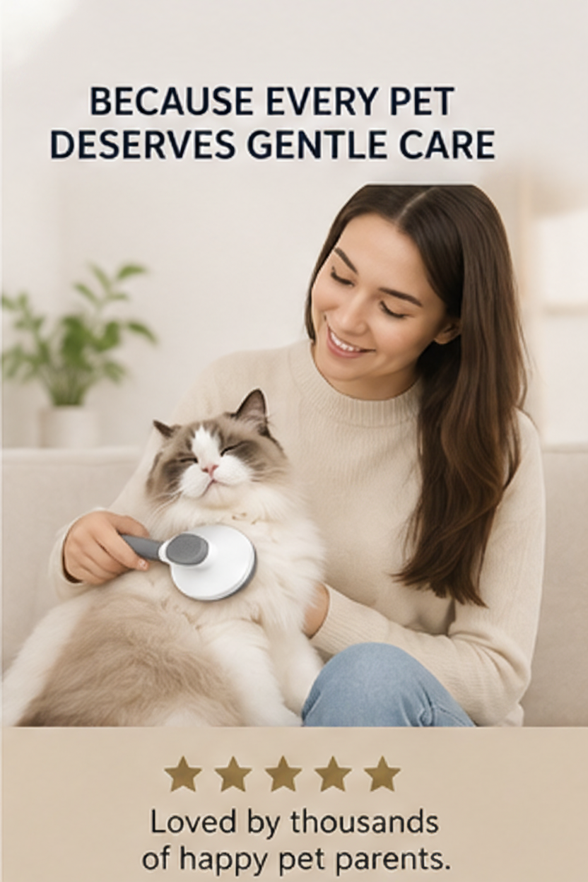 Self-Clean Slicker Brush