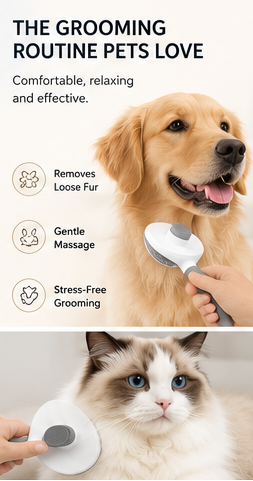 Self-Clean Slicker Brush