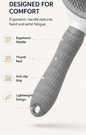 Self-Clean Slicker Brush
