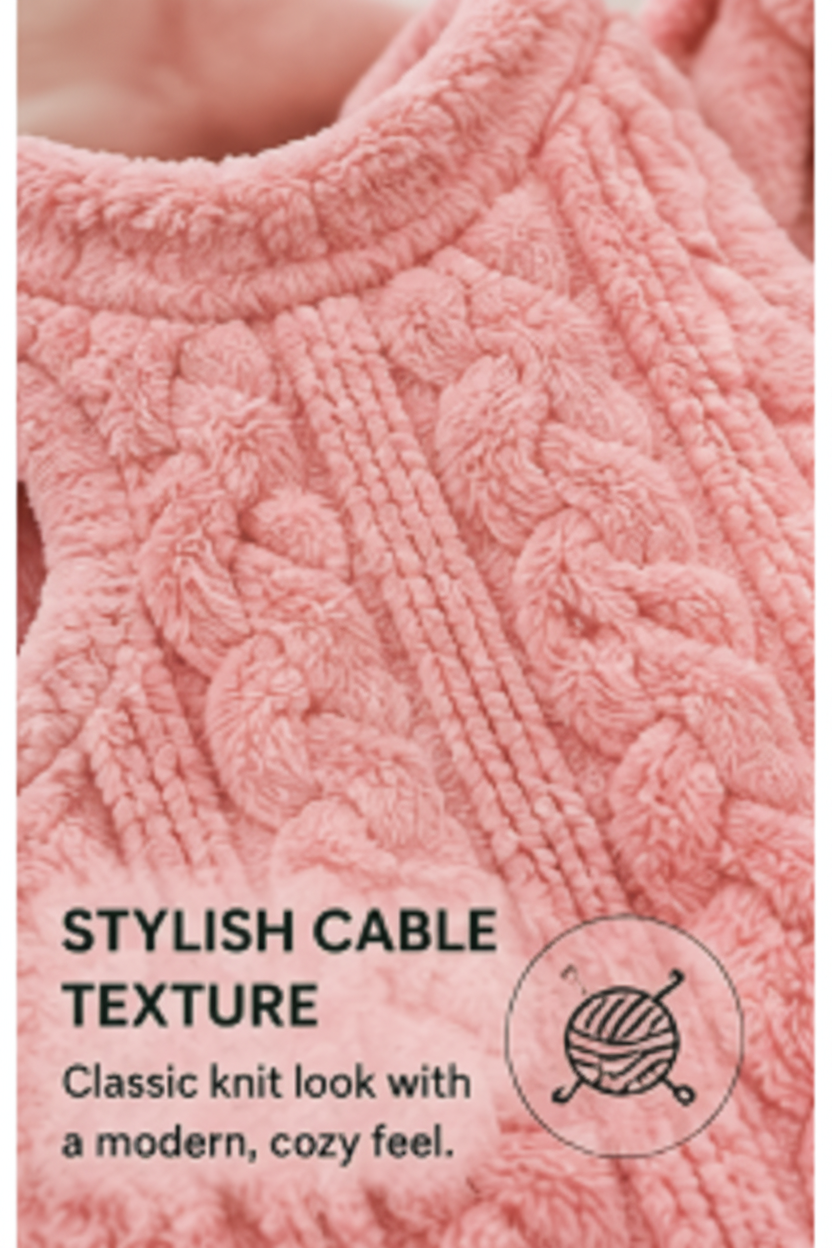 CozyWrap™ Fleece Pet Sweater