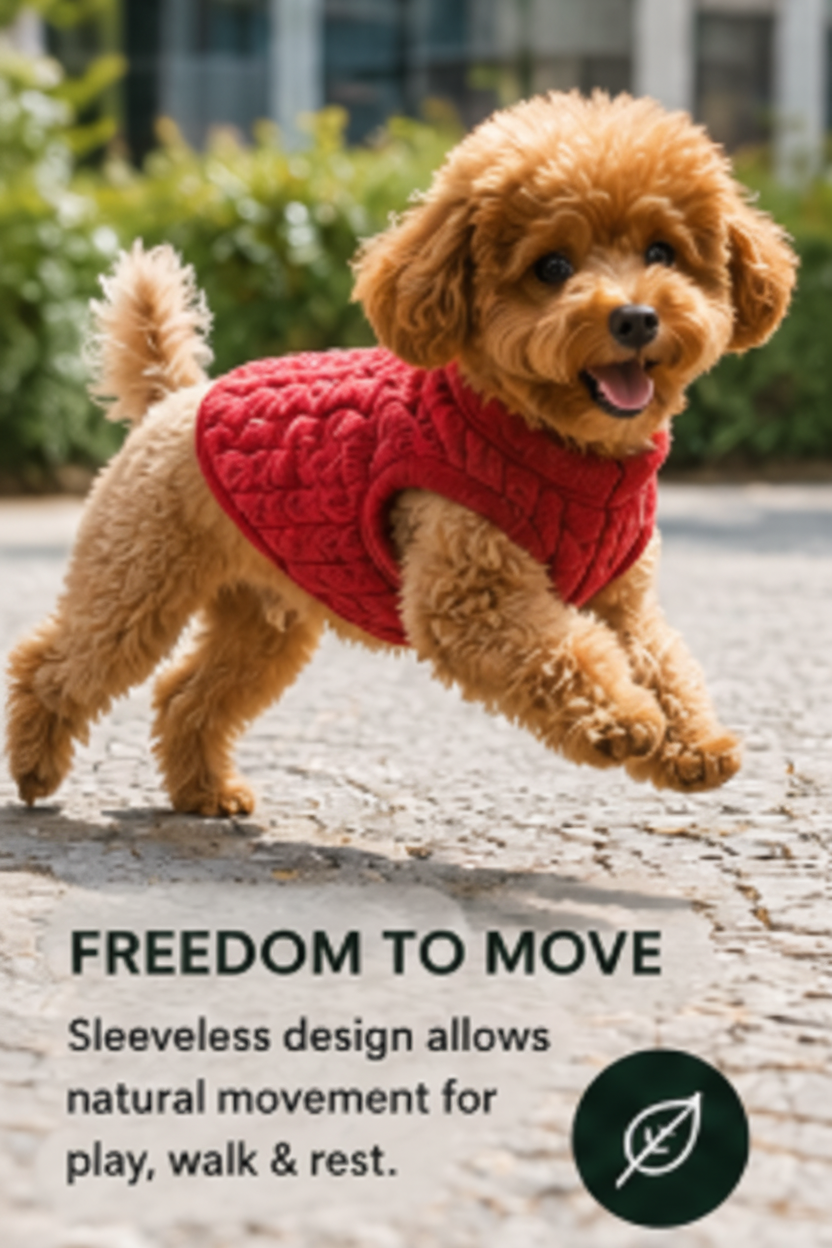 CozyWrap™ Fleece Pet Sweater