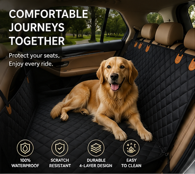 HappyRide™ Waterproof Dog Car Hammock