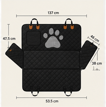 HappyRide™ Waterproof Dog Car Hammock