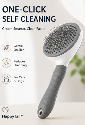 Self-Clean Slicker Brush