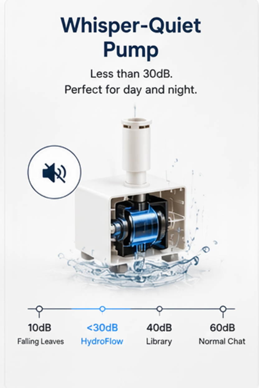 HydroFlow™ Pet Water Fountain