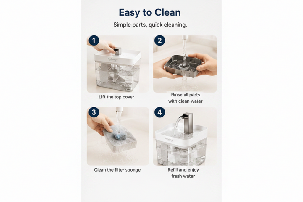 HydroFlow™ Pet Water Fountain