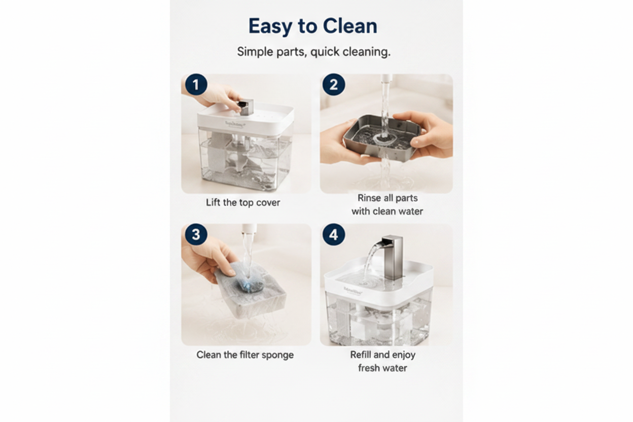 HydroFlow™ Pet Water Fountain