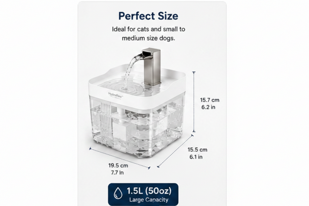 HydroFlow™ Pet Water Fountain