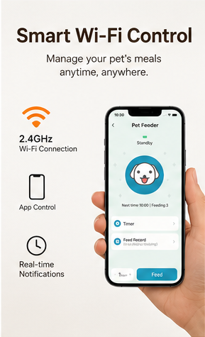 SmartFeed Pro™ Automatic Pet Feeder